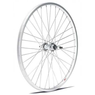 GURPIL Roue VTT arri&egrave;re jante en aluminium  Cyber 10 - argent&eacute; - 26