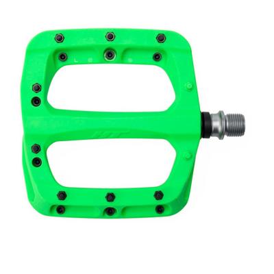 HT COMPONENTS HT PA03A P&eacute;dales Plates Nylon renforc&eacute; Mixte Adulte, Vert