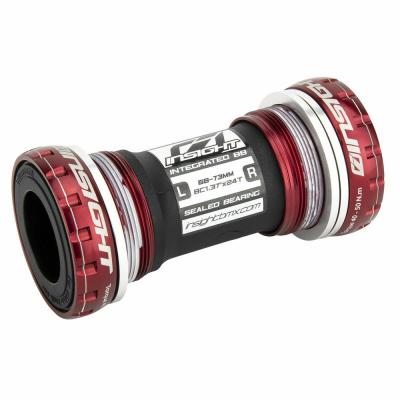 INSIGHT Boitier de pedalier  68 73 mm bsa bsc rouge