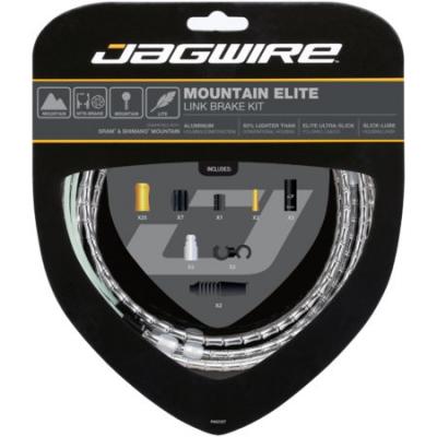 JAGWIRE Kit cable et gaine vtt  mountain elite link pour freins argent