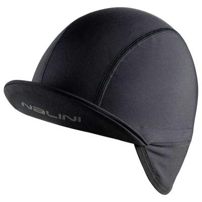 NALINI  - Logo Cap - Bonnet de cyclisme taille One Size, noir/gris