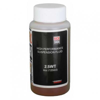 ROCKSHOX  High Performance Suspension Oil 2.5wt 120ml Marron