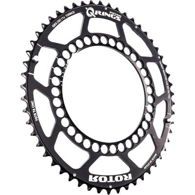 ROTOR  Q-Ring Road Plateau 130 mm 5 vis int&eacute;rieur, Black