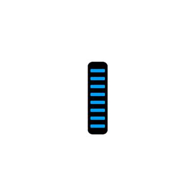 RRP Sticker  proguard standard noir bleu ciel