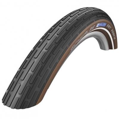 SCHWALBE Pneu -  - Fat Frank K-Guard - 28 Pouces X 2,00 - Noir/Caf&eacute; R&eacute;fl&eacute;chissant