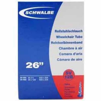 SCHWALBE  Sv12b Inner Tube Noir 26&acute;&acute; / 0.875-1.00