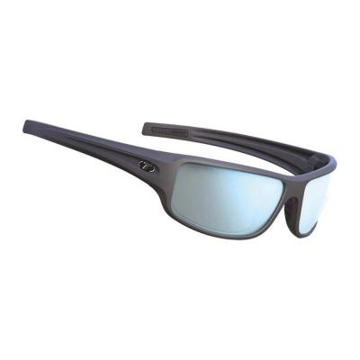 TIFOSI Lunettes  bronx gunmetal verre fumes bleu