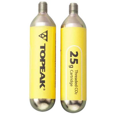 TOPEAK  CO2 Cartridge 16g Threated 2 pieces - Pompe CO2 Taille unique