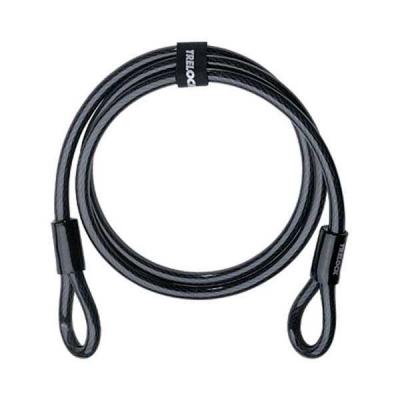 TRELOCK Cable antivol avec 2 passants  zs180 180 12 180 cm x 12 mm