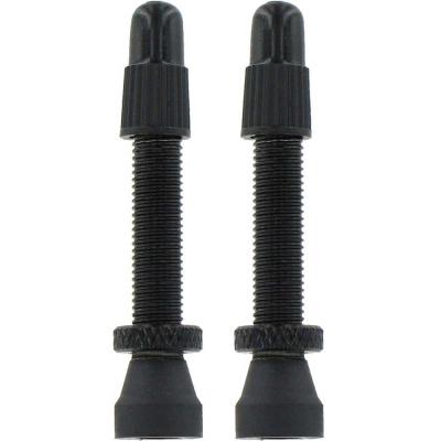 VAR  kit 2 valves tubeless aluminium 35 mm noir