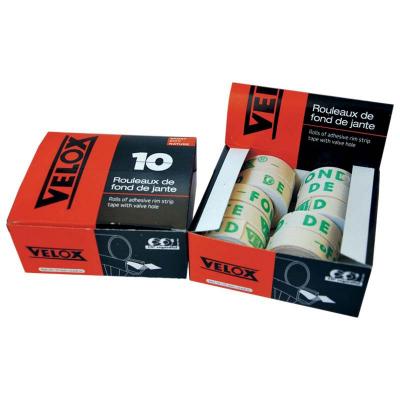 VELOX Fond de jante  coton blanc haute r&eacute;sistance 13 mm (rouleau de 2m