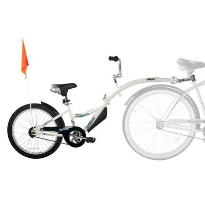 WEERIDE  Remorque de v&eacute;lo enfant Tandem Copilot White 