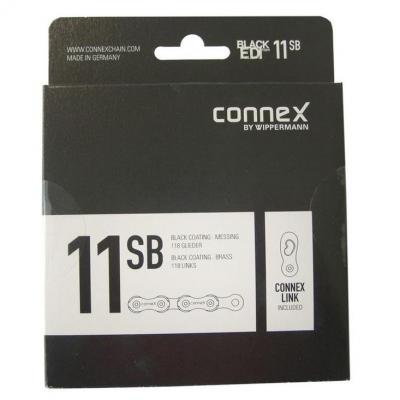 CONNEX Cha&icirc;ne Wippermann  11 Sb Black Edition 118 Maillons Noir