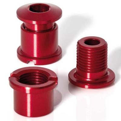XLC Vaiselles  Chain Ring Screws Coloured Edition 5 Pieces One Size