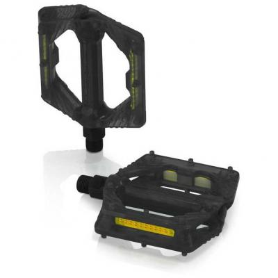 XLC Paire de p&eacute;dales plates  PD-M16 r&eacute;sine