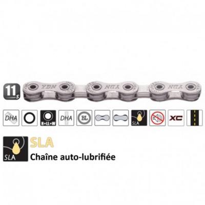 YABAN  chaine sla 1110 s2 chaine 11v argent