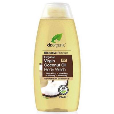 DR. ORGANIC  Gel de Ba&ntilde;o de Aceite de Coco Virgen Org&aacute;nico 250 ml