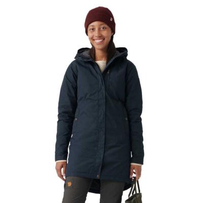 FJALLRAVEN Fj&auml;llr&auml;ven - Women's Kiruna Padded Parka - Manteau taille XS, bleu