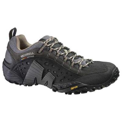 MERRELL  Intercept, Baskets Basses Homme, Noir ((Smooth Noir), 41 EU