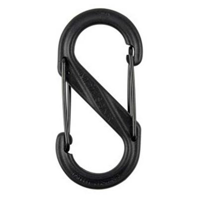 NITE IZE Mousqueton s biner plastique taille 2 noir 