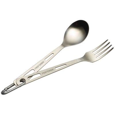 NORDISK  - Titanium Cutlery - Set de couverts gris