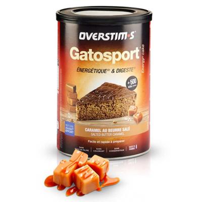 OVERSTIMS Gateau energetique  gatosport caramel beurre sale 400g