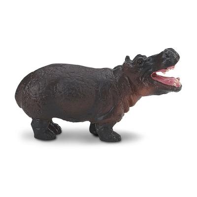 SAFARI LTD  Hippos Good Luck Minis Figure Gris From 3 Years
