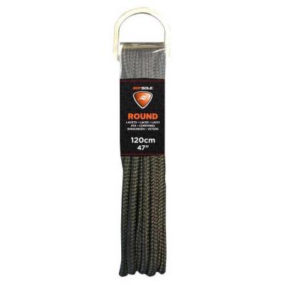 SOFSOLE Lacet Rond 120 Cm Noir