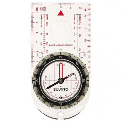 SUUNTO  Boussole M-3 NH, H&eacute;misph&egrave;re Nord, SS021369000, Mixte Adulte, Blanc, Taille unique