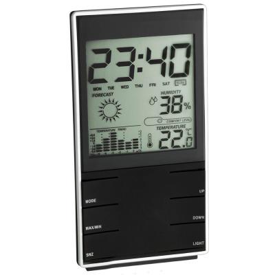 TFA  Dostmann 35.1102.01 Weather Station Noir