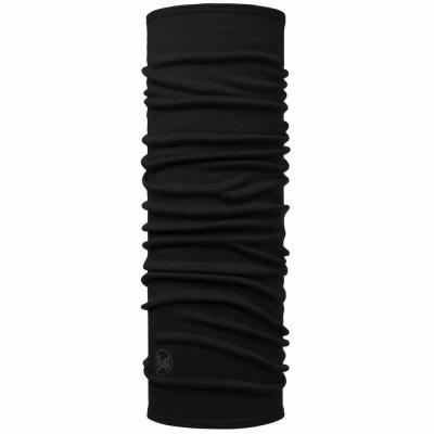 BUFF  M&eacute;rinos Midweigth - Noir - Prot&egrave;ge-cou sports taille UNICA