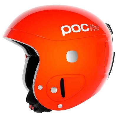 POC  ito Skull - Casque ski enfant Fluorescent Orange 51-54 cm