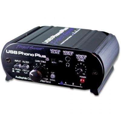 ART  Plus PS Phono/Line Pr&eacute;ampli Phono USB avec USB