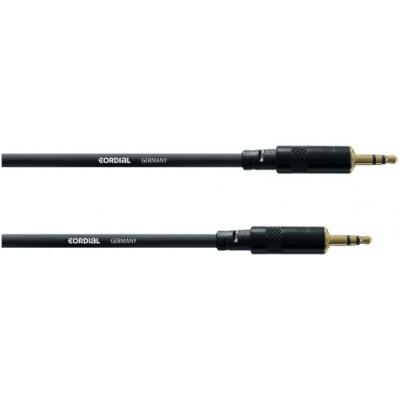 CORDIAL  C&acirc;ble audio st&eacute;r&eacute;o minijack 60 cm