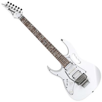 IBANEZ  Jemjrl-Wh Steve Vai - Blanche - Version Gaucher