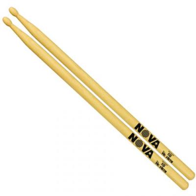VIC FIRTH  NOVA 5B Baguettes, Bout en Bois
