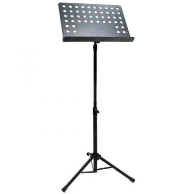 RTX Stand de orquesta. met&aacute;lico. Base pour les cahiers et livres perfor&eacute;e