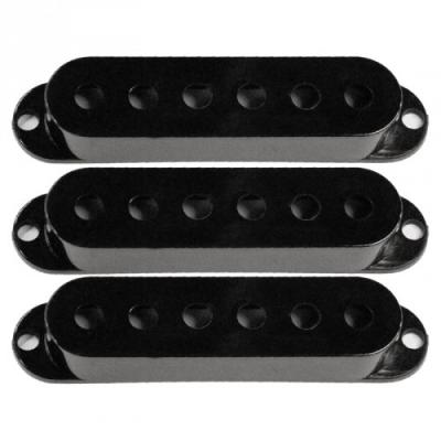 SEYMOUR DUNCAN Pack De 3 Capots  3 X Capots S Black Sans Logo