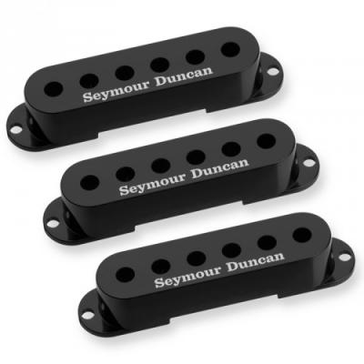 SEYMOUR DUNCAN Pack De 3 Capots  3 X Capots S Noir Avec Logo