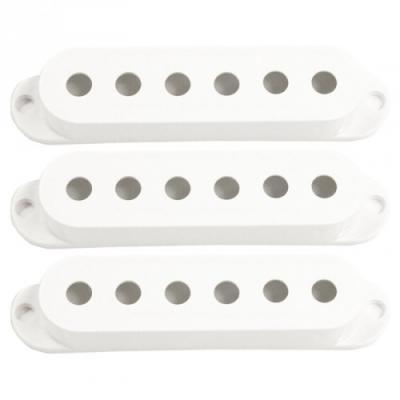 SEYMOUR DUNCAN  Micro S-COVER-W-NOL 3 X Capot S white sans logo
