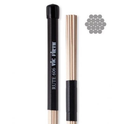 VIC FIRTH  Rute 606 Goujon &agrave; 19 &Eacute;l&eacute;ments, Manche en Caoutchouc