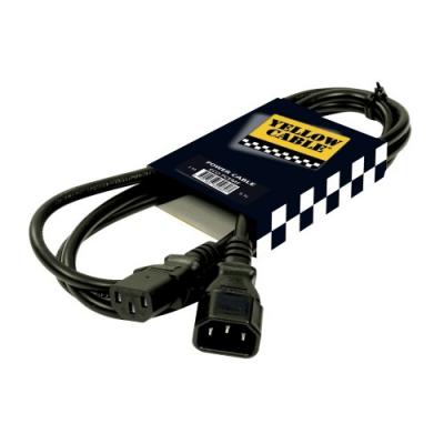 YELLOW CABLE Pcemf - Cable Alimentation Secteur Europa M&acirc;le/Femelle
