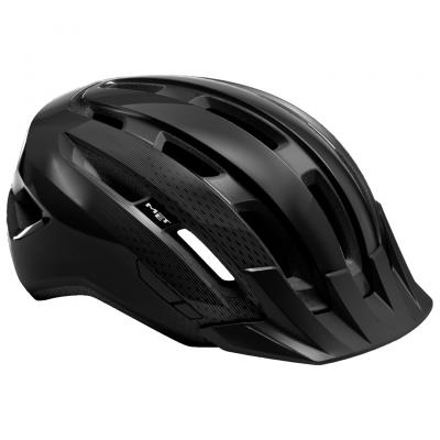 MET  - Downtown Mips - Casque de cyclisme taille 58-61 cm - M/L, noir
