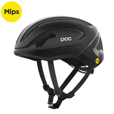 POC  Mixte Omne Air Mips Casque, Uranium Black Matt, M (54-59cm) EU