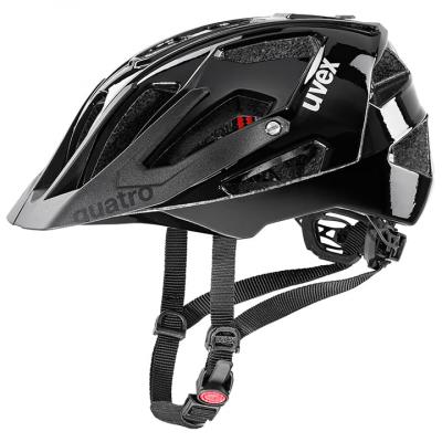 UVEX  - Quatro - Casque de cyclisme taille 52-57 cm, gris/noir