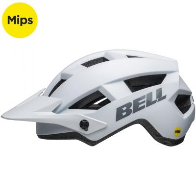 BELL  Unisexe - Adulte Spark 2 MIPS, Blanc Mat, UM/L