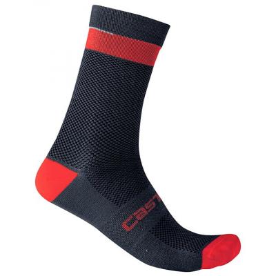 CASTELLI  - Alpha 18 Sock - Chaussettes de cyclisme taille XXL, bleu