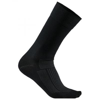 CRAFT  - Essence Sock - Chaussettes de cyclisme taille 40-42, noir