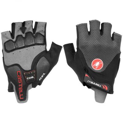 CASTELLI Gants courts  Arenberg Gel 2 - Gris fonc&eacute;} - XL}, Gris fonc&eacute;}