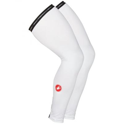 CASTELLI  Upf 50+ Light Leg Warmers Blanc S Homme